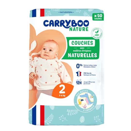 Nature couches écologiques taille 2 (3-6kg)
