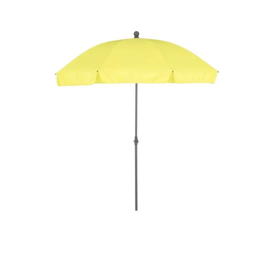 Parasol droit diam 2 m citron ELENA