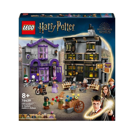 Harry Potter 76439 - Ollivander et Madame Guipure, Prêt-à-porter Pour Mages et Sorciers - Boutiques du Chemin de Traverse