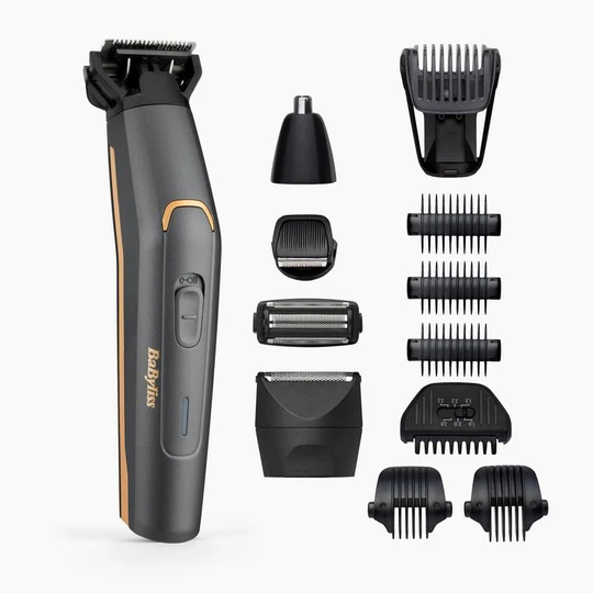 Tondeuse multifonction 12 en 1 MT987E - Gris