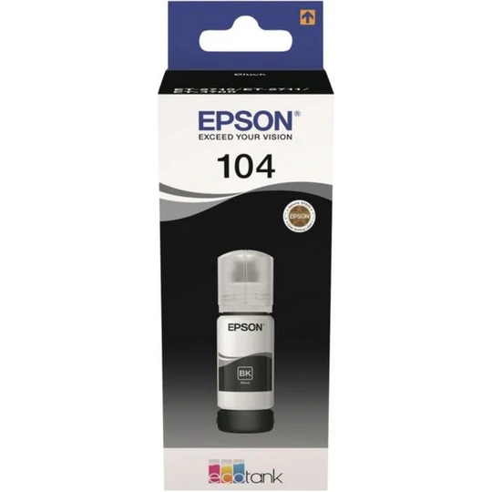 Cartouche d'encre bouteille Ecotank 104 Noir