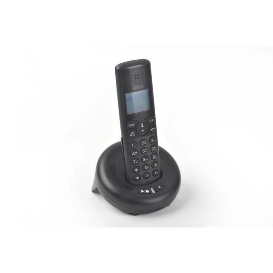 Téléphone sans fil avec répondeur Q4899 - Noir