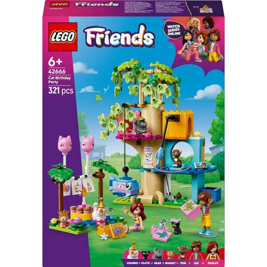 Friends 42666 - La fete d'anniversaire et l'arbre a chats