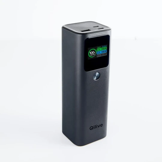 Batterie externe PC 27 000 mAh 140W - Noir