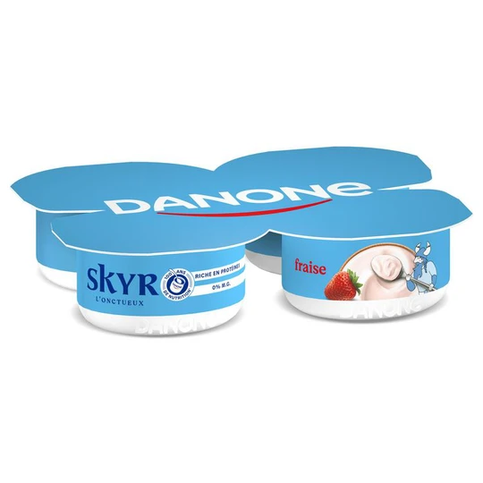 Skyr à la fraise 0%MG