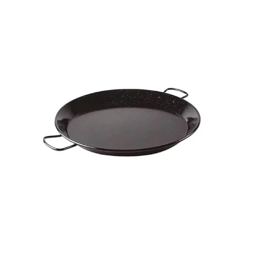 Plat à paëlla 40cm en acier émaillé tous feux dont induction