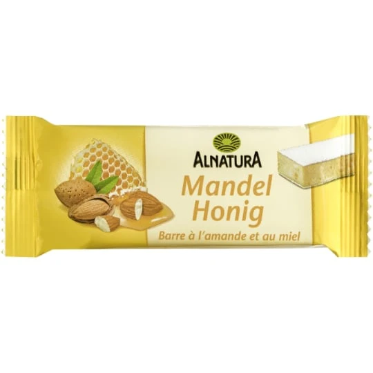 Barre à l'amande et au miel