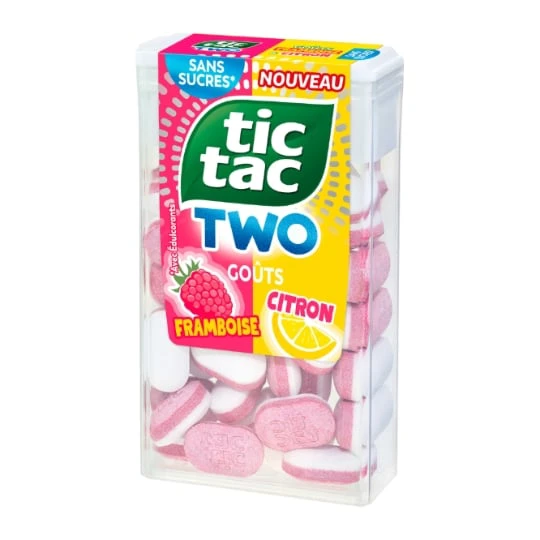 Bonbons Tic Tac Two Framboise Citron