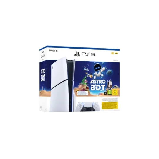 Pack console PS5 Slim Edition Standard + Astro Bot