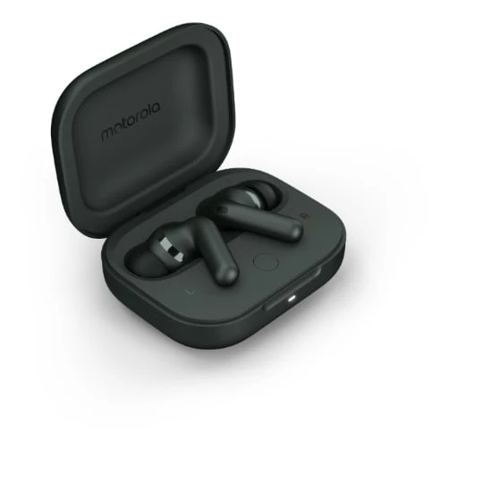 Ecouteurs Intra-auriculaires sans fil Moto Buds Plus Bluetooth avec réduction active du bruit Gris anthracite