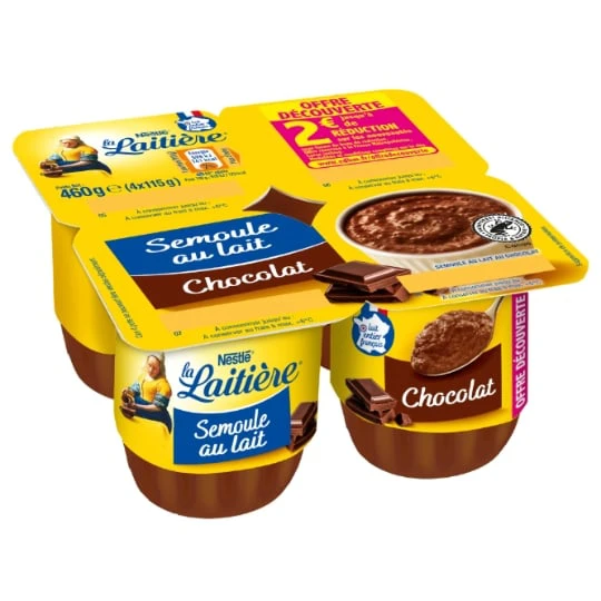 Semoule au Lait au Chocolat