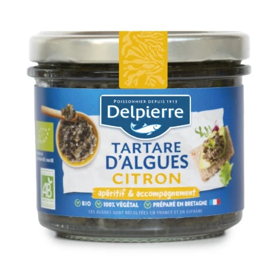 Tartare d'algues au citron