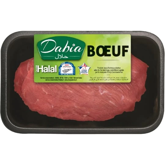 Viande Bovine : Steak** Halal à griller
