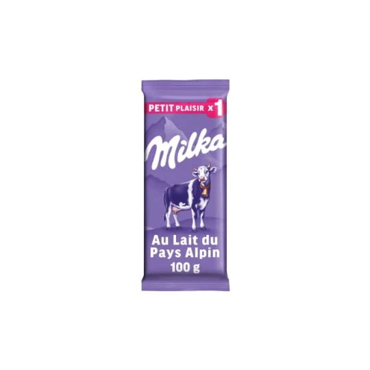 Tablette de chocolat au lait Pays Alpin