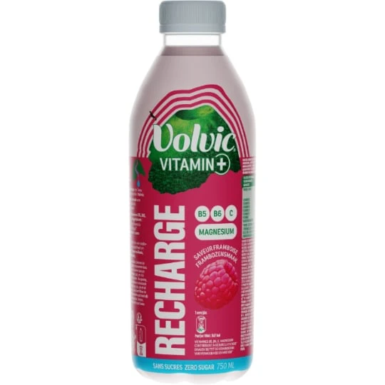 Eau Aromatisée Saveur Framboise Vitamin+ Recharge