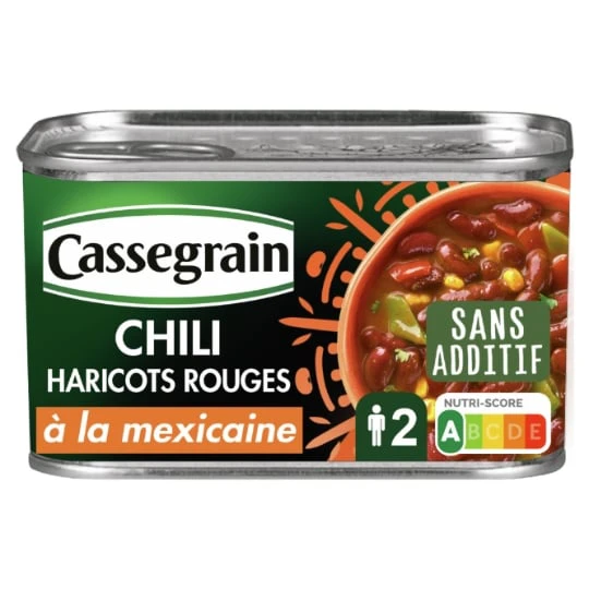 Chili d'haricots rouges à la mexicaine