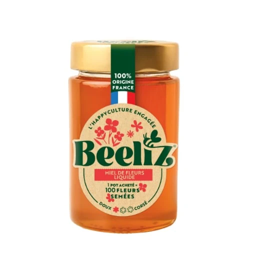 Miel De Fleurs Liquide Doux De France