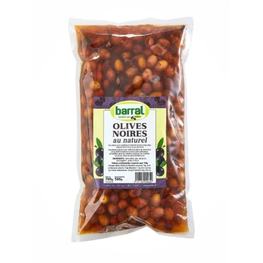 Olives noires au naturel