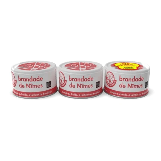 Plats cuisinés brandade de Nîmes