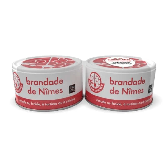 Plats cuisinés brandade de Nîmes