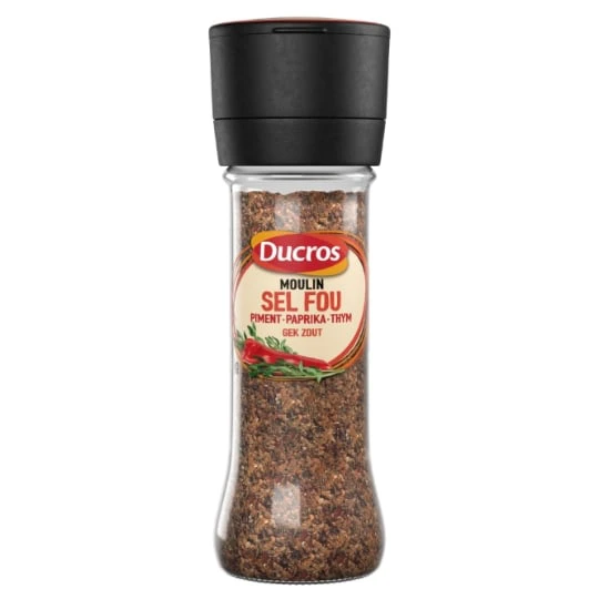 Sel fou piment paprika thym