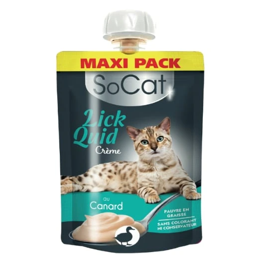 Lick quid canard pour chat