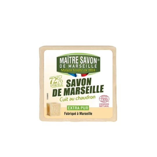 Savon de Marseille Cuit au Chaudron Extra Pur