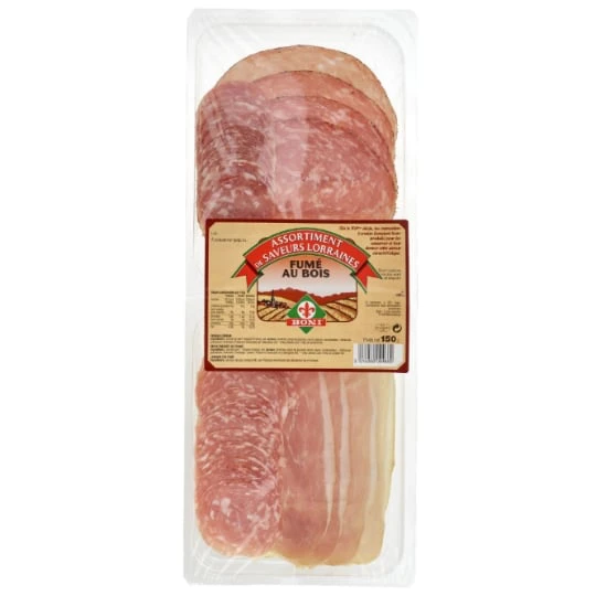 Assortiment De Saveurs Lorraines Fumées au Bois