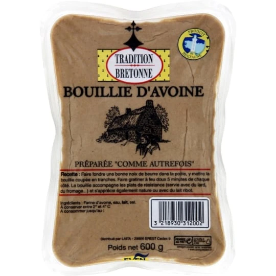 Dessert bouillie d'avoine