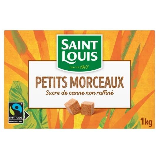 Sucre de Canne Morceaux Non Raffiné Equitable