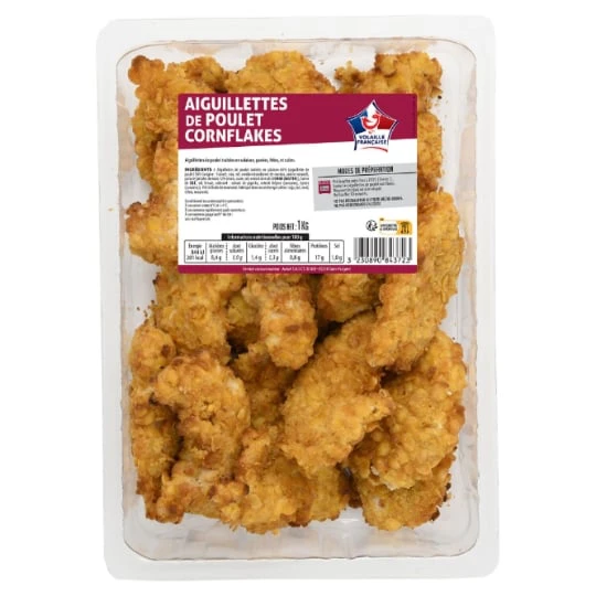 Aiguillettes de poulet cornflakes