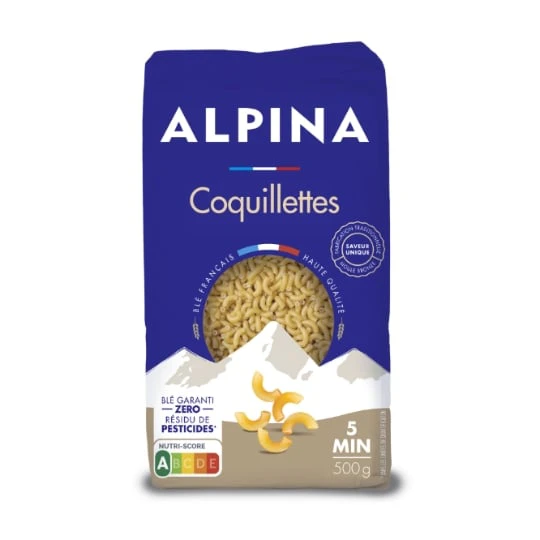 Pâtes coquillettes