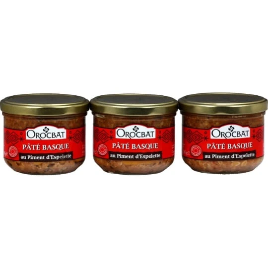 Pâté basque au piment d'Espelette