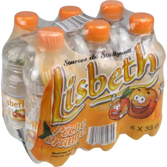 Boisson pêche orange