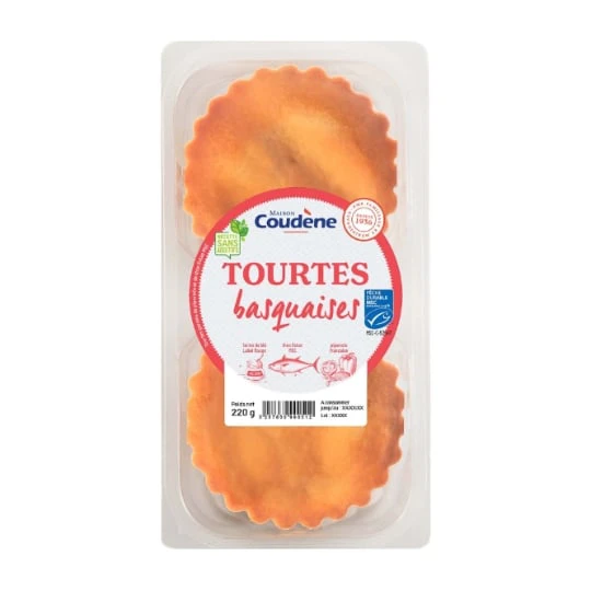 Tourtes garnies de piperade et thon