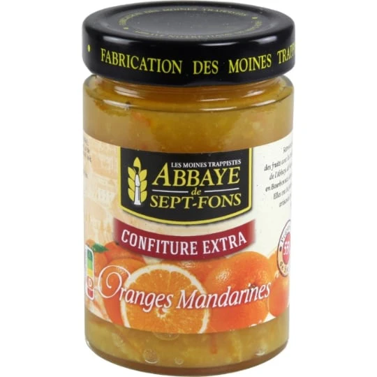Confiture oranges mandarines