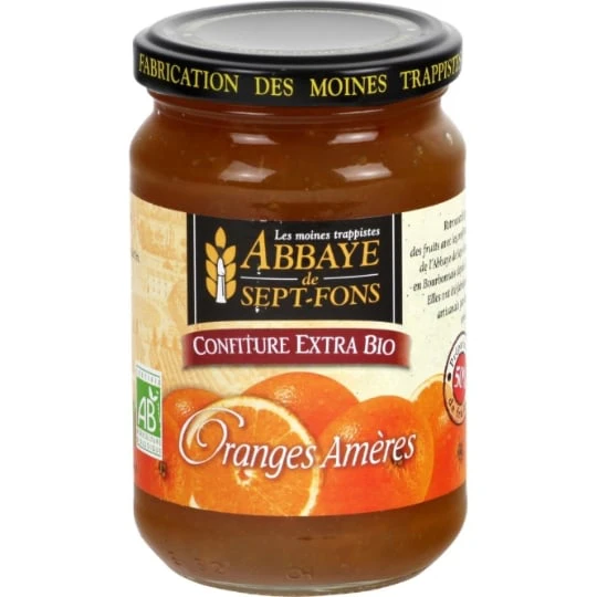 Confiture bio oranges amères