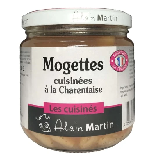 Plat cuisiné mogettes à la Charentaise