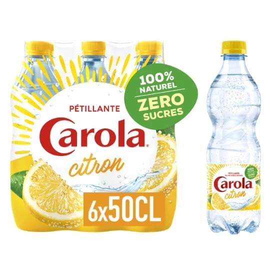 Eau Pétillante Aromatisée Citron