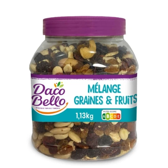 Mélange graines et fruits