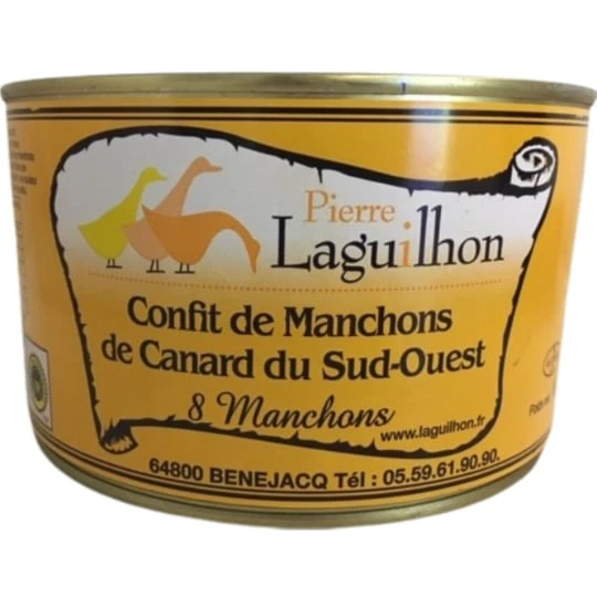 Manchons de canard confits