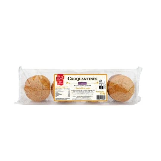 Biscuits amandes grillées croquantes