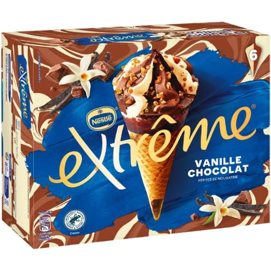 Glace Vanille Chocolat