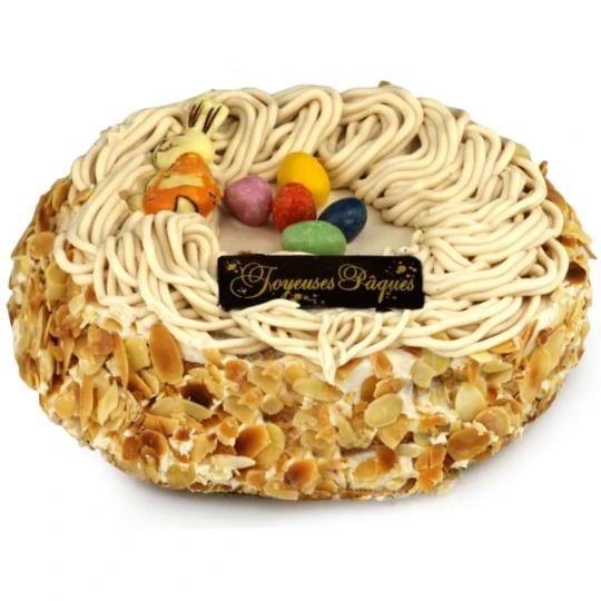Gâteaux nid de Pâques praliné