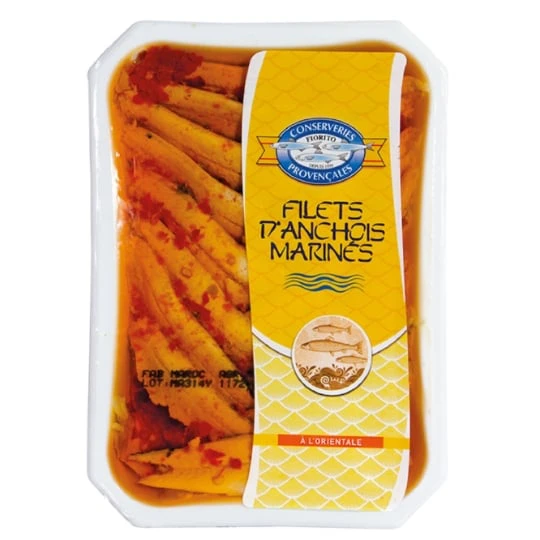 Anchois Marinés à l'Orientale