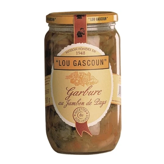 Garbure au jambon de pays