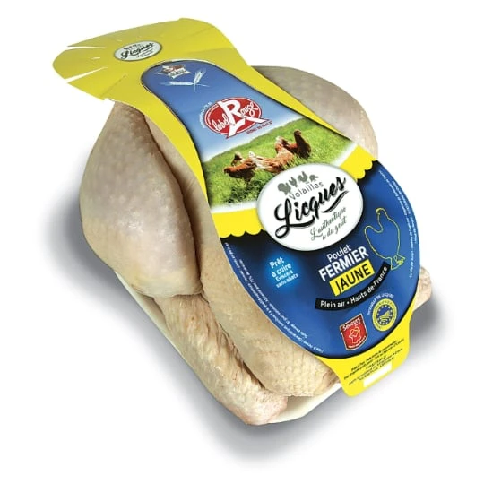 Poulet Jaune Fermier Label Rouge