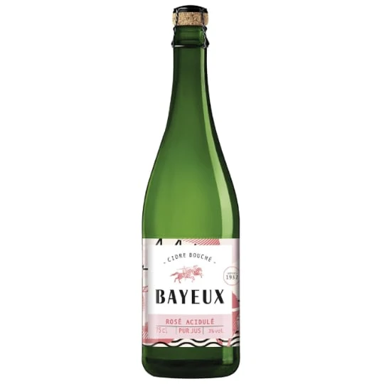 Cidre rosé acidulé de normandie