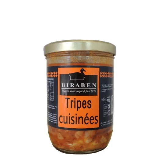 Tripes cuisinées