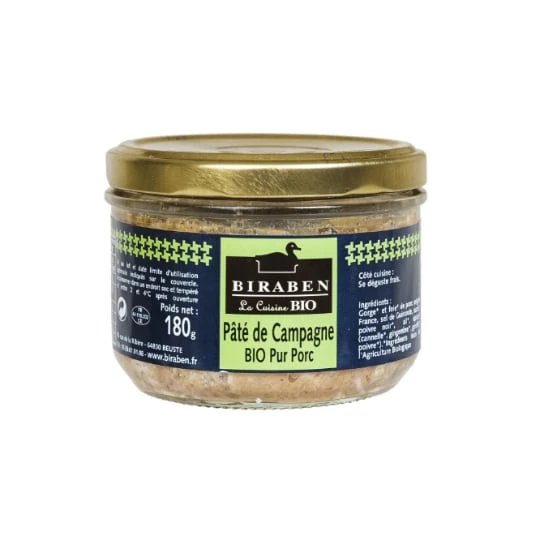 Pate de campagne Bio